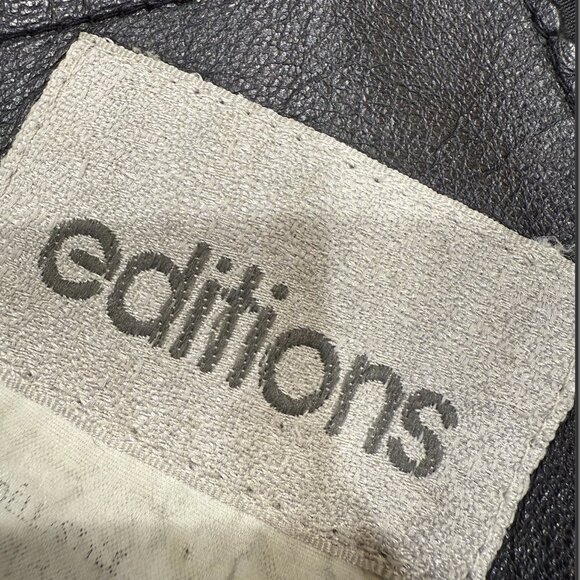 Vintage 80's Leather Jacket - Womens - Picture 3 of 5